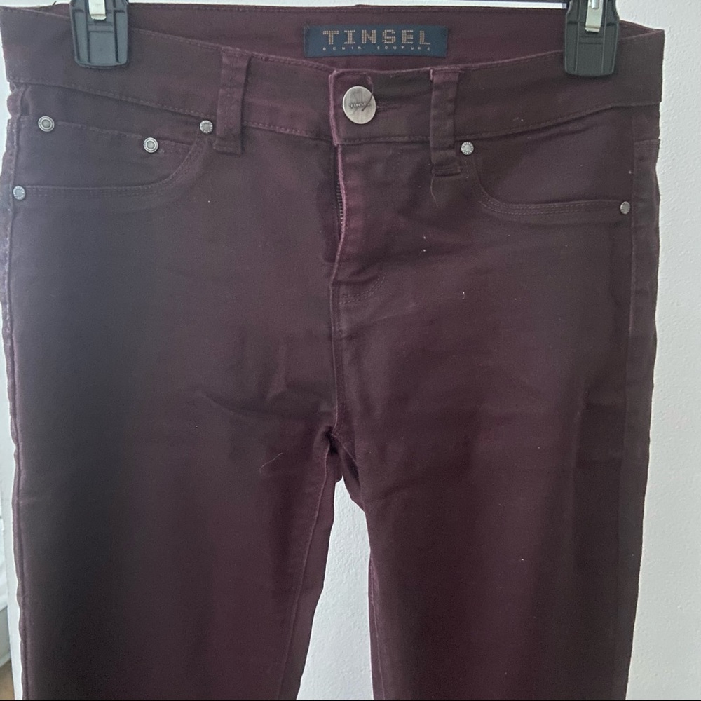 Wax Coated Jeans